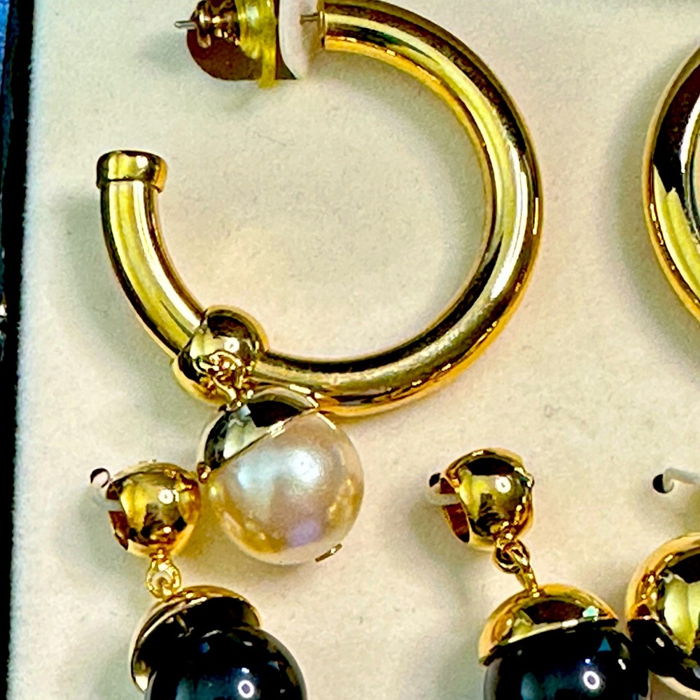 Vintage Versatile Earring Set - image 3